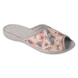 Befado Damenschuhe PU 254D147 beige rosa grau