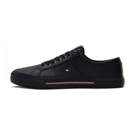 Schuhe Tommy Hilfiger Core Corporate Vulc M FM0FM04561YBS schwarz