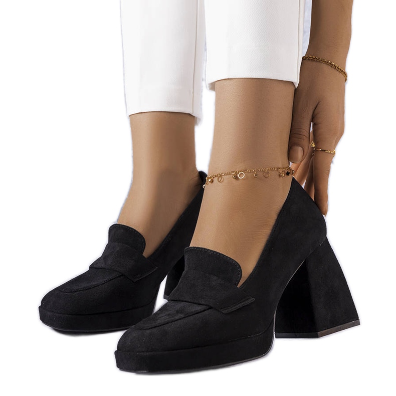 Vinceza Schwarze High Heels von Vincez