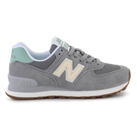 New Balance Schuhe WL574RB grau
