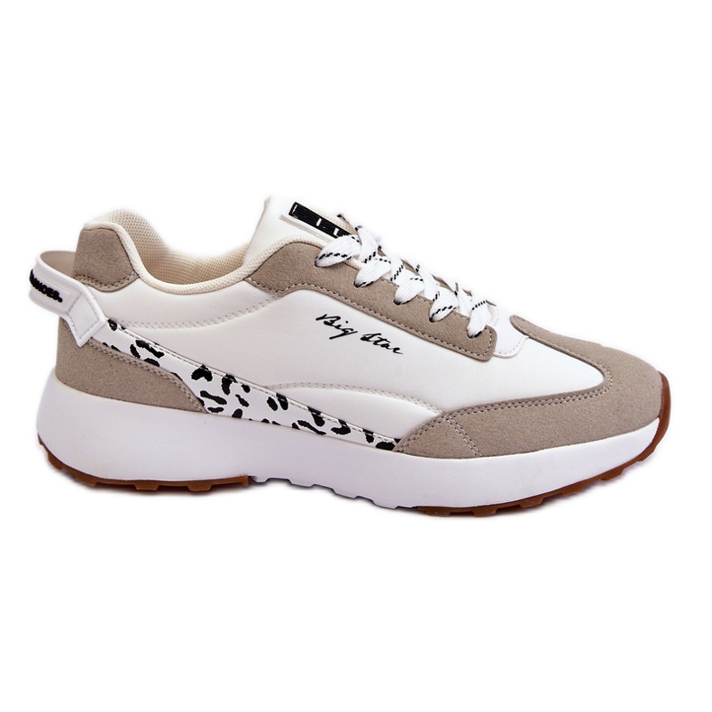 Damen Sneakers Memory Foam System Big Star LL274957 Weiß