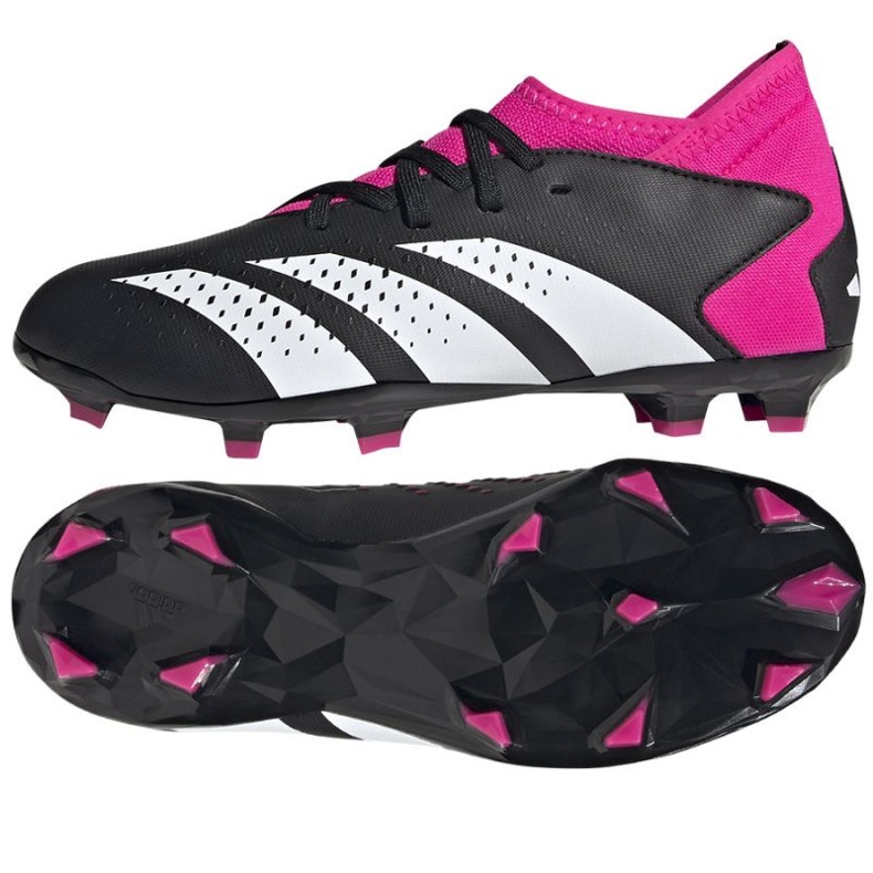 Adidas Predator Accuracy.3 Fg Jr GW4609 Fußballschuhe schwarz schwarz