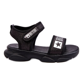 Kinder Sandalen mit Klettverschluss Big Star LL374192 Schwarz