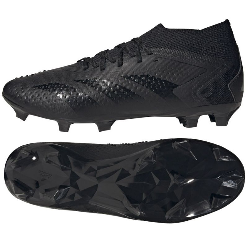 Adidas Predator Accuracy.2 Fg M GW4588 Fußballschuhe schwarz schwarz