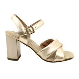 Caprice Damen Sandalen 9-28302-20 969 Gold Metallic golden