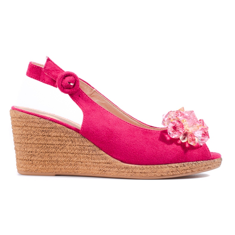 W. Potocki Espadrille-Sandalen für Damen in Rosa Potocki