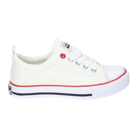 American Club American White Classic LH25 gebundene Turnschuhe weiß weiß