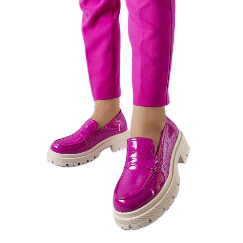 Rosa Lacklederschuhe von Phaneuf