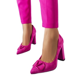Rosa elegante Pumps von Vinceza