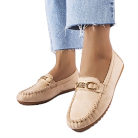 Loafer in Charrette-Beige mit Lederinnensohle
