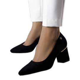 Schwarze elegante Pumps von Guérette