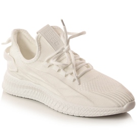 Weiße Big Star Slip-On Sportschuhe LL274712