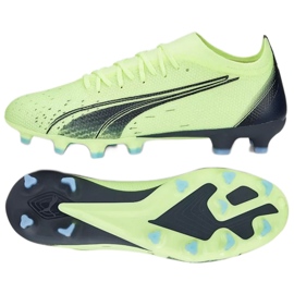 Puma Ultra Match FG/MG M 106900 01 Fußballschuhe seladon grün