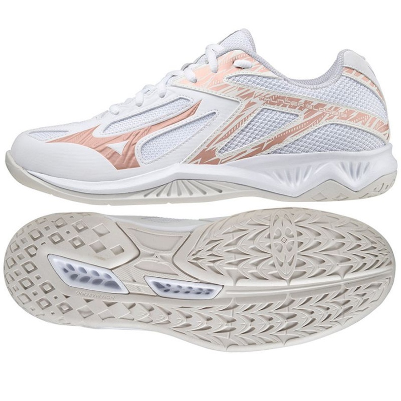 Mizuno Thunder Blade 3 W Volleyballschuhe V1GC217036 weiß weiß