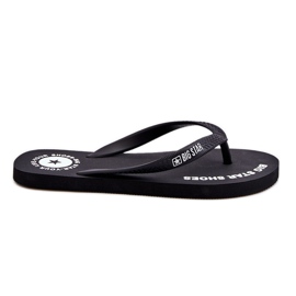 Herren Flip Flops Big Star LL174423 Schwarz
