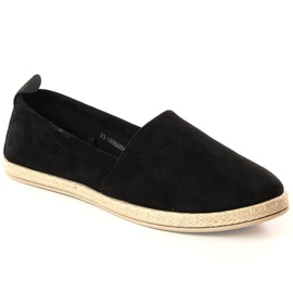 Espadrilles zum Hineinschlüpfen Potocki W WOL141A schwarz