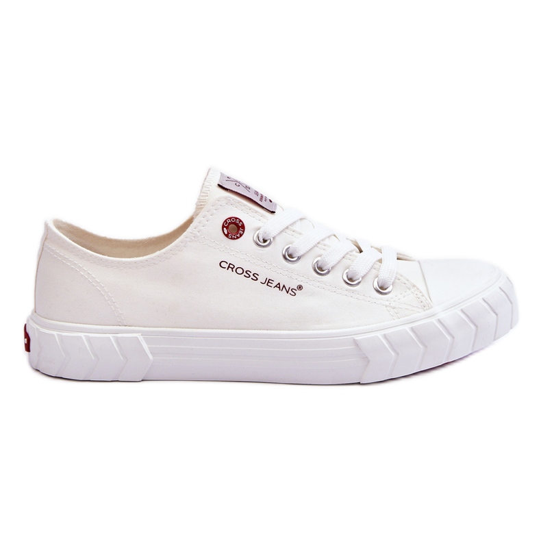 Klassische Damen Sneakers Cross Jeans LL2R4052 Weiß