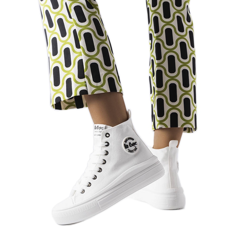 Lee Cooper LCW-23-44-1627L weiße Turnschuhe