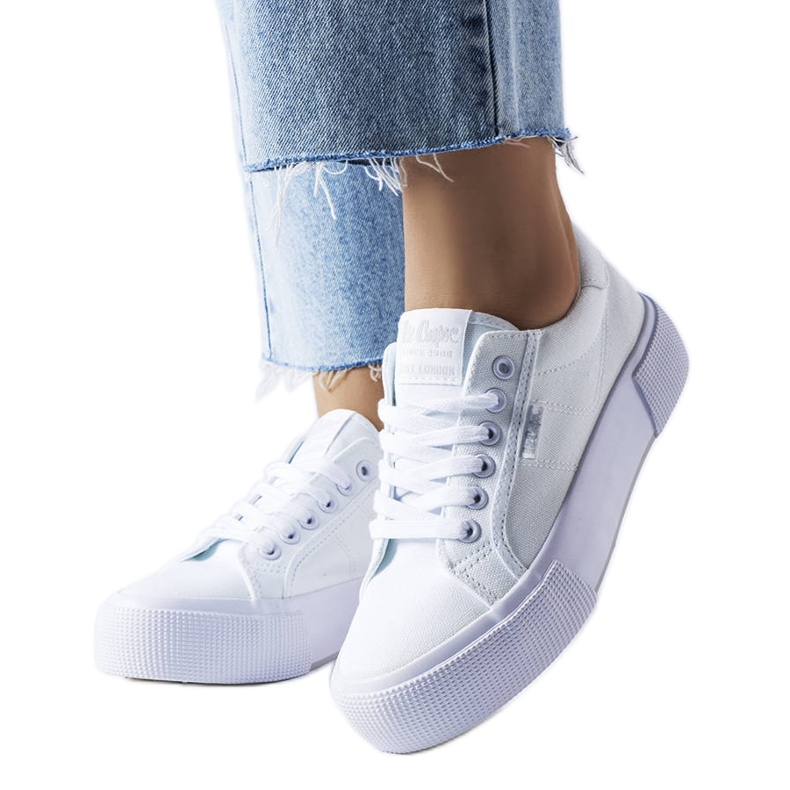 Lee Cooper LCW-22-31-0884L weiße Turnschuhe