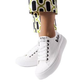 Lee Cooper LCW-23-44-1623L weiße Turnschuhe