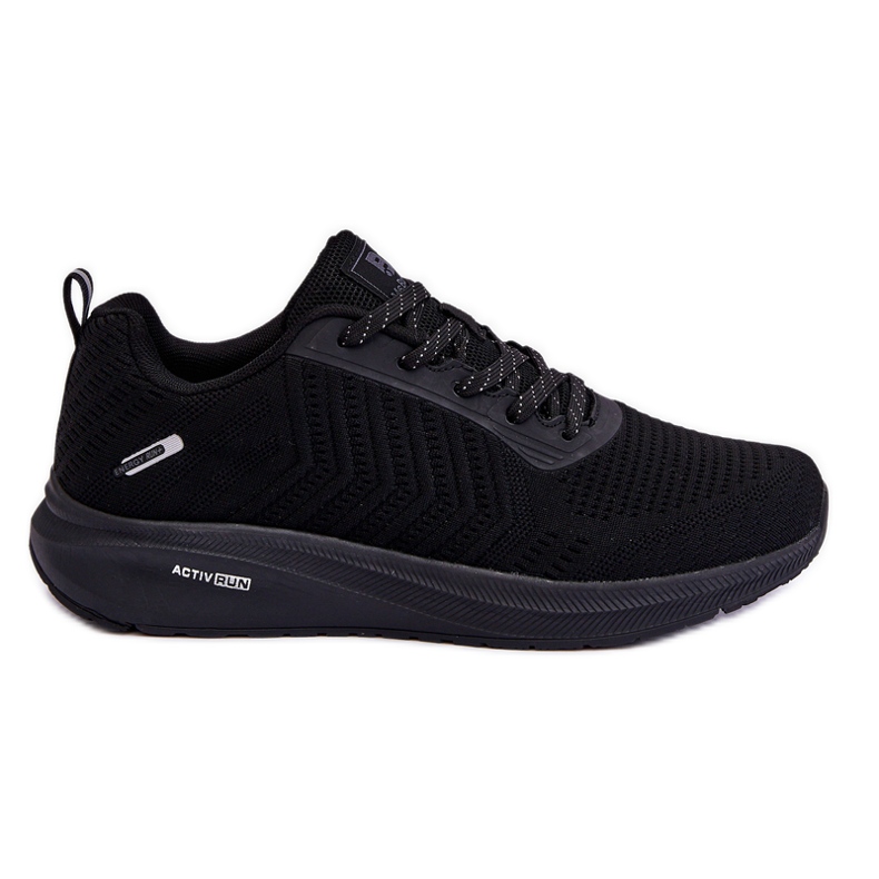Klassische Herren Sportschuhe Schwarz Matias