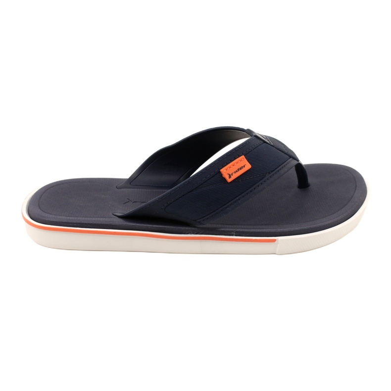 Herren-Gel-Flip-Flops Rider 11772 AG379 Blau schwarz