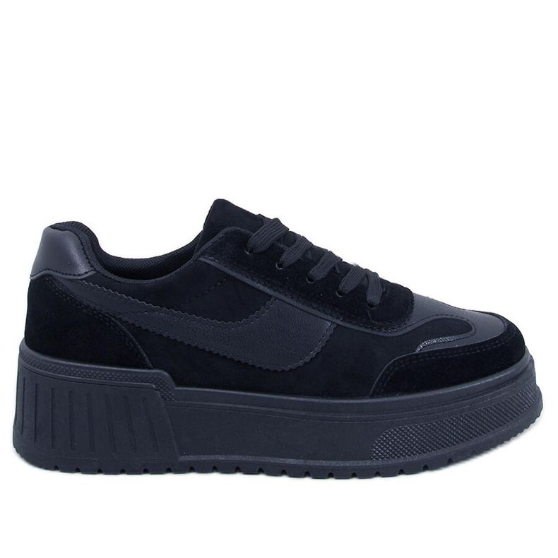 BM Plateausneaker Foret Schwarz