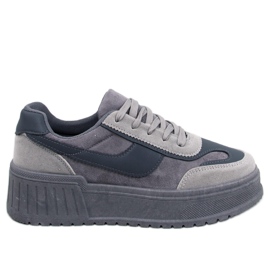 BM Plateau-Sneaker Foret Grau