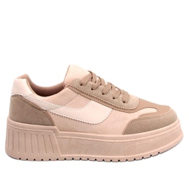 BM Plateau-Sneaker Foret Khaki beige
