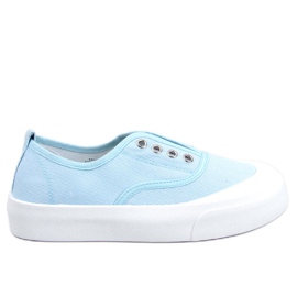 BM Damen Kamio Sky Blue Turnschuhe blau