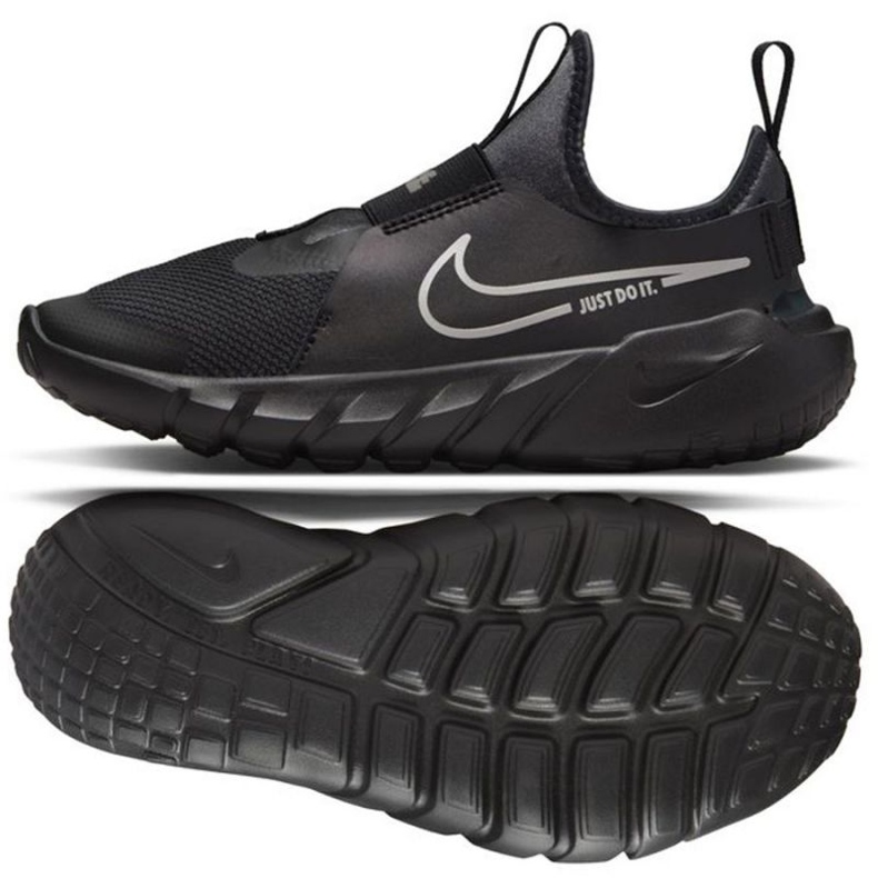 Laufschuhe Nike Flex Runner 2 Jr. DJ6038-001 schwarz
