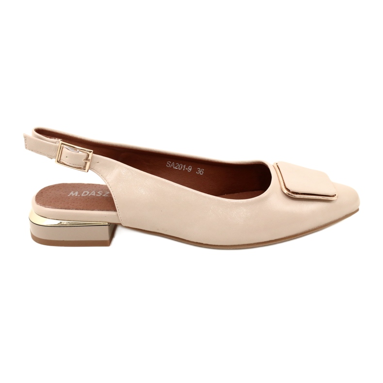 M.Daszyński Beige Pumps für Damen Daszyński SA201-9