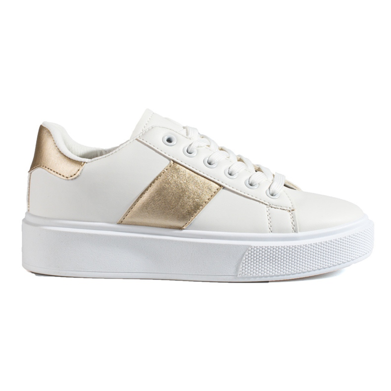 Weiße Damen-Sneakers auf der Shelovet-Plattform