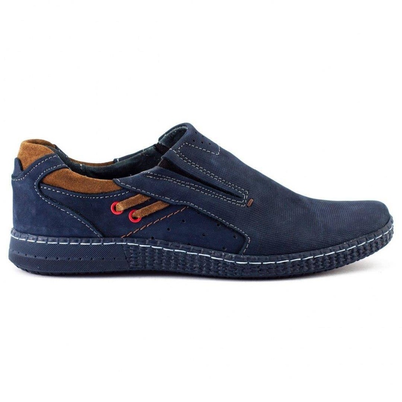 KOMODO Herren Loafer 862L marineblau navy blau