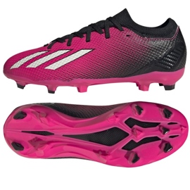 Adidas X Speedportal.3 Fg Jr GZ5071 Fußballschuhe rosa rosen und purpur