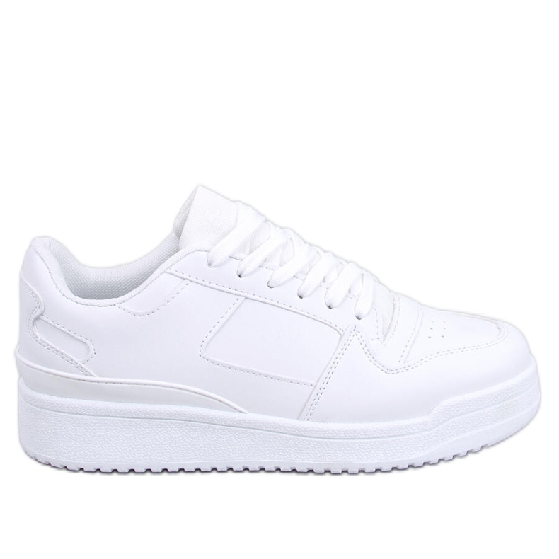 PA1 Nicholls White Damenturnschuhe weiß