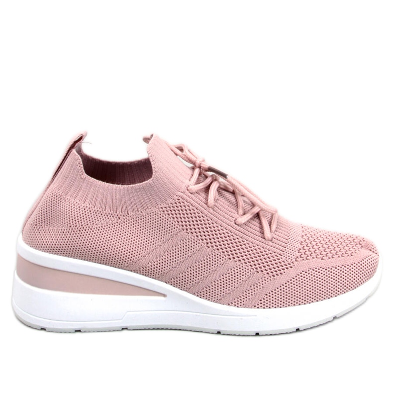 PA1 Croft Sneaker mit verstecktem Keil in Rosa