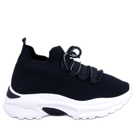 PA1 Vesco Schwarze Socken Socken