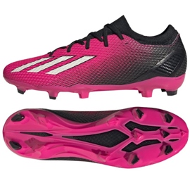 Adidas X Speedportal.3 Fg M GZ5076 Fußballschuhe rosa rosen und purpur