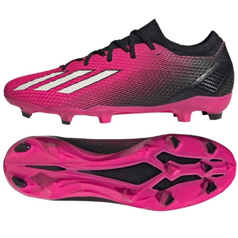 Adidas X Speedportal.3 Fg M GZ5076 Fußballschuhe rosa rosen und purpur