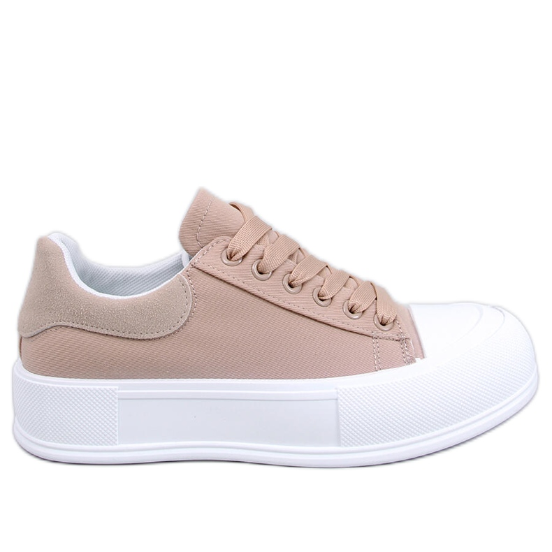 PA1 Takao Khaki Sneakers mit klobiger Sohle beige