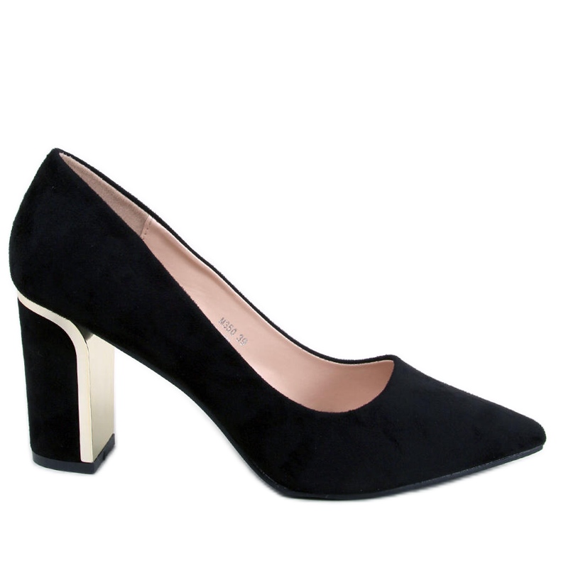 PA1 Pumps auf dem Block Lucrezia Black schwarz