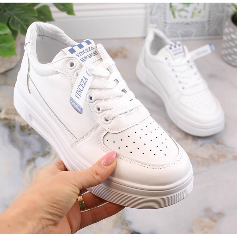 Damen Sportschuhe weiß Vinceza 34603