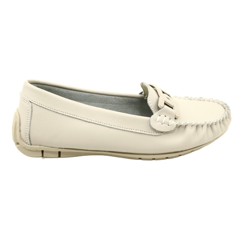 Damen-Lederschuhe Filippo DP4547 Beige