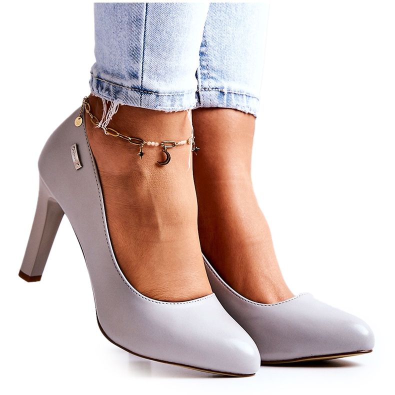 Pumps für Damen mit Absatz Grau Sergio Leone Campbell