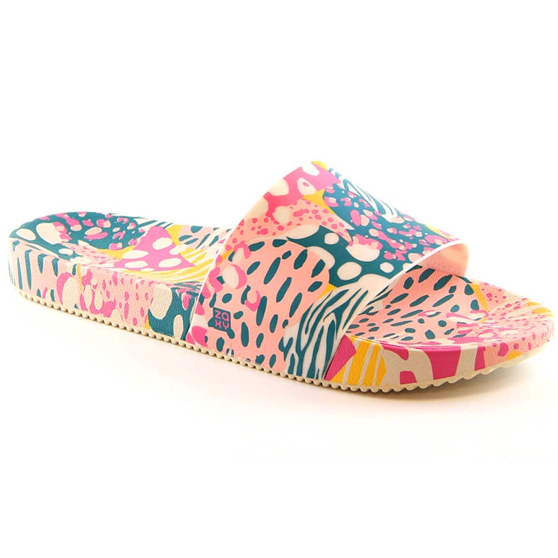 Bequeme Damenhausschuhe, elastisch, duftend mehrfarbig ZAXY Manifestar Color Slide HH285097