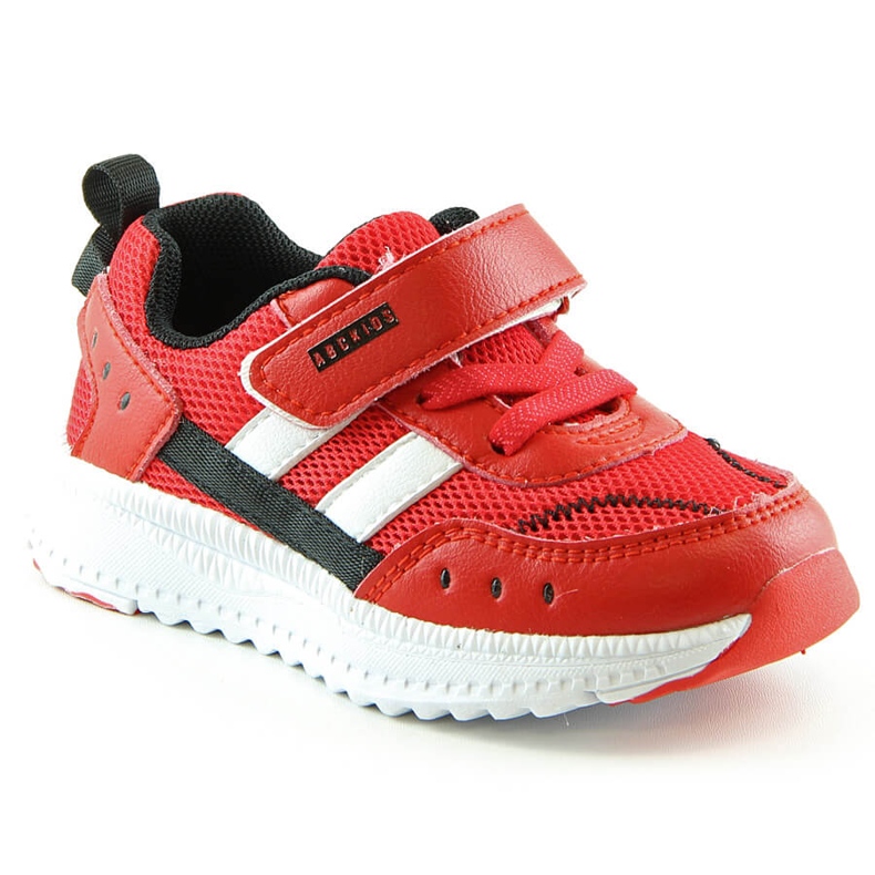 Atletico Kinder Sportschuhe mit Klettverschluss rot AbcKids B933104083