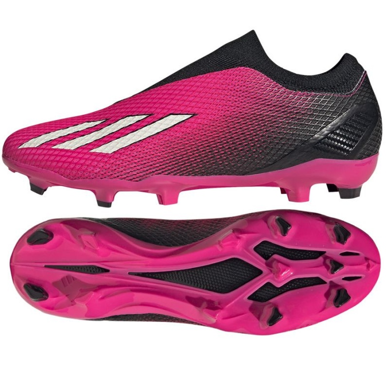 Adidas X Speedportal.3 Fg Ll M GZ5065 Fußballschuhe rosa rosen und purpur