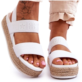 Damensandalen Big Star LL274857 Weiß