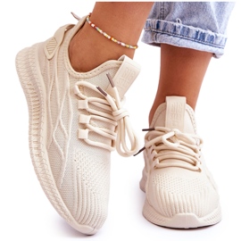 Damen-Sneaker zum Hineinschlüpfen Big Star LL274714 Beige